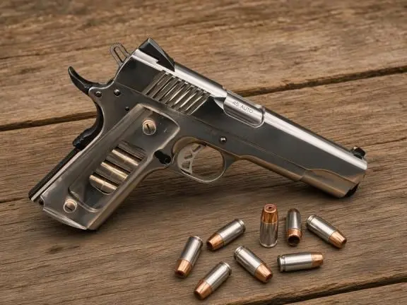 Polished Ruger SR 1911 45 ACP