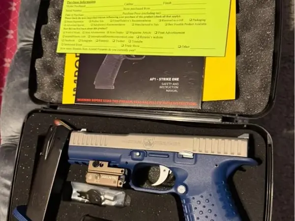 Arsenal firearms strike one marine