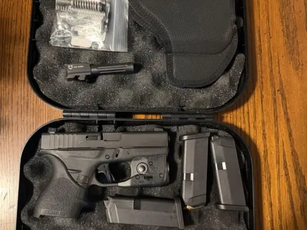 Glock 42 .380 with upgrades