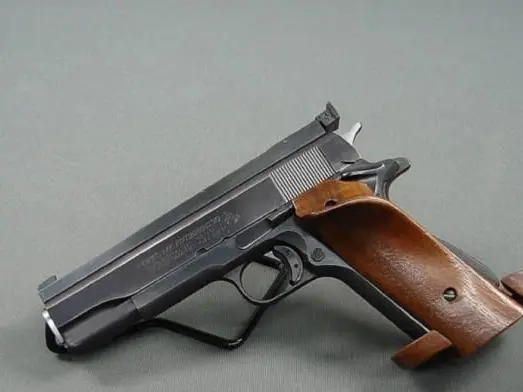 Colt Government MKIV Series 70 1911 w/Bomar Rib & Match Grips Mfg 1982