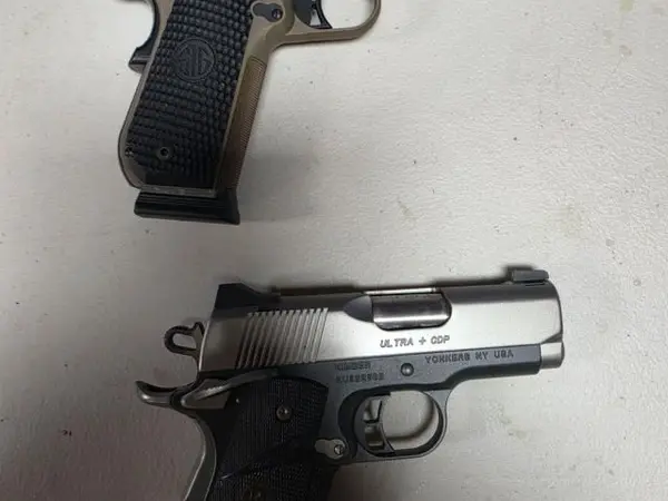 Sig and Kimber 1911s 45ACP