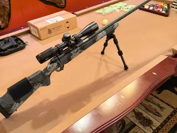 Nosler m48 long range carbon. 300 Win Mag w/ vortex viper
