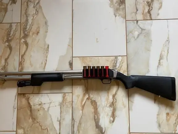 Mossberg 590 Mariner with Side Saddle and Surefiire Forend