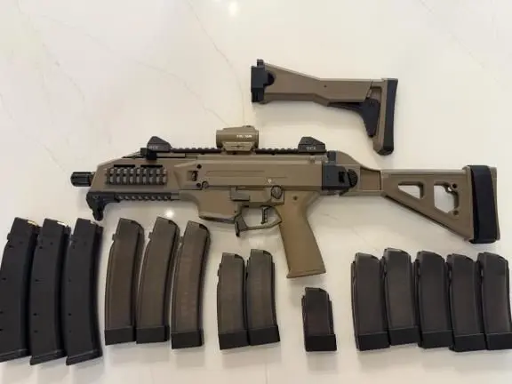CZ Scorpion Evo 3 S1 w/ Extras! SBR project!