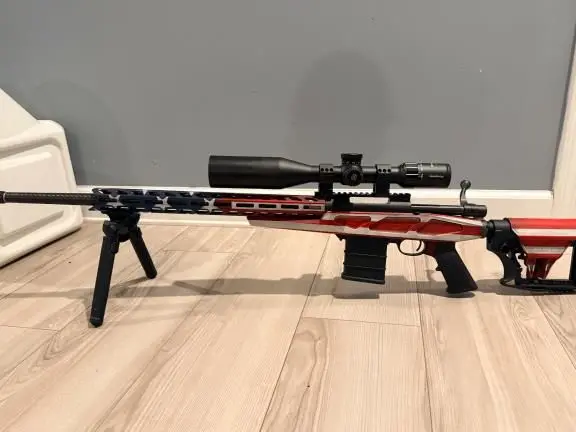 Howa 1500 American Flag Chassis Rifle