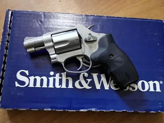 S & W ....637-2.....38spl +P......Crimson Trace Red Dot.......LNIB