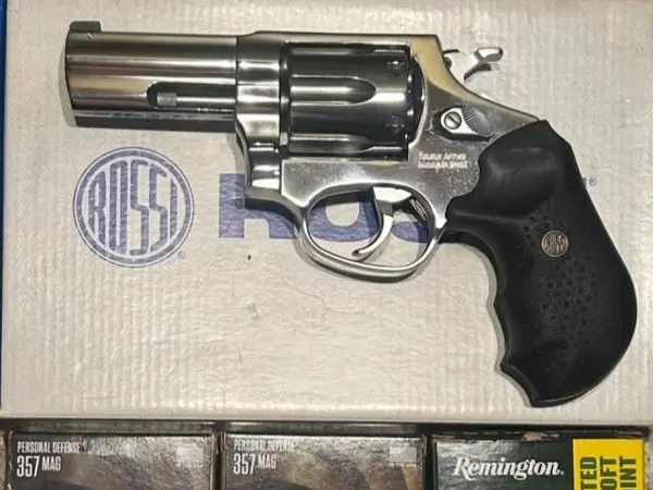 Stainless 357, Tritium Night Sight w/Ammo