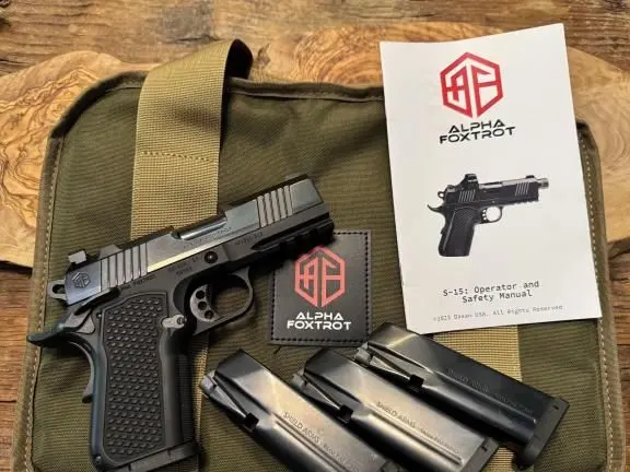 Alpha Foxtrot AF1911 S15 - takes G43X mags