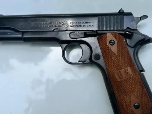 1918 COLT MODEL OF 1911 U.S. ARMY .45 ACP “BLACK ARMY”