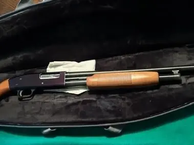 12 gauge Mossberg shotgun