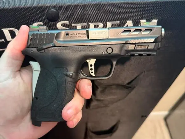 Smith and Wesson M&P Shield 2.0 EZ Performance Center