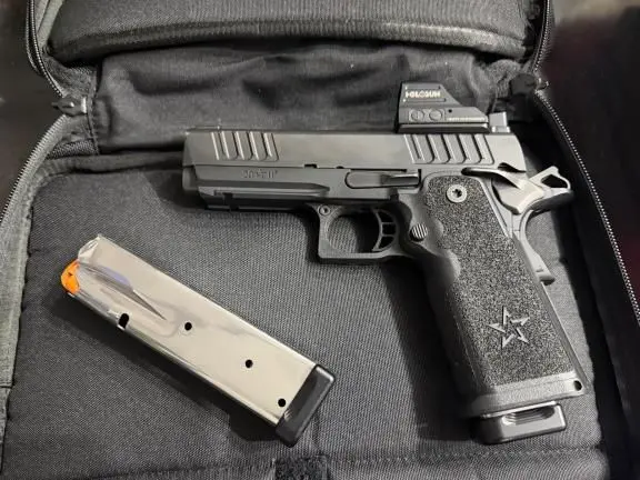 Staccato C with Holosun 407c and holster