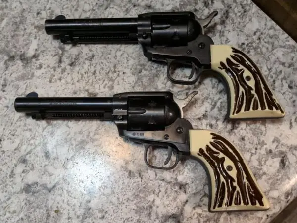 Pair of 22 LR single action revolvers