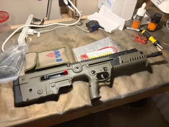 X95 with extra grip and cleaning kit