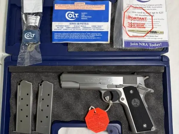Colt 1911 Stainless Steel Govt. Model