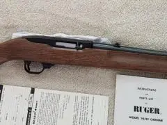 1966 Ruger 10/22 – Monte-Carlo Finger groove Stock