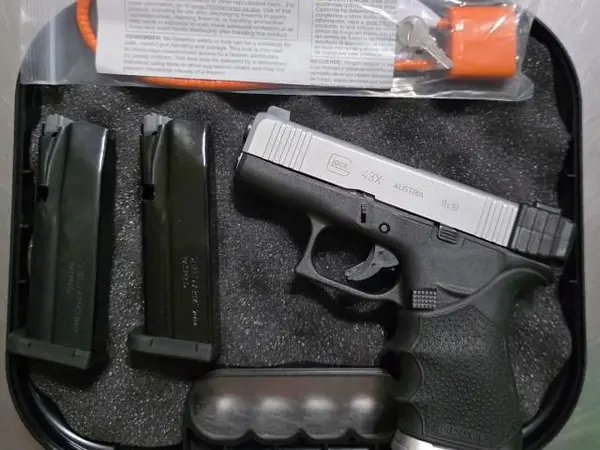 Glock 43X w/Shield Arms upgrades