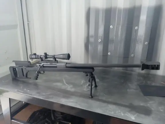 50bmg . Armalite ar50a1 and ammo