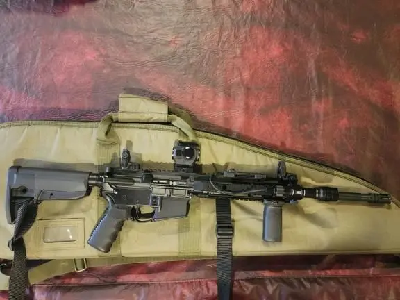 Anderson / PSA AR-15 5.56 – Excellent Condition – Upgraded – Less Than 200 Rounds