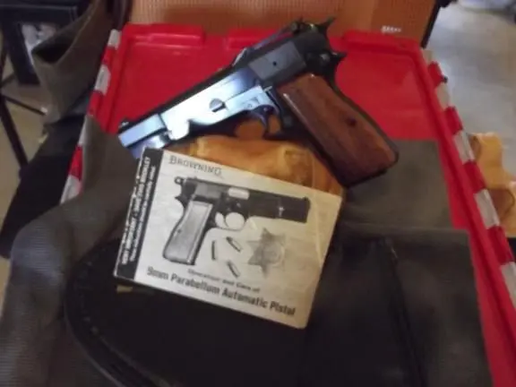 Browning Hi Power Tangent Sights
