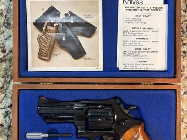 Smith & Wesson 27-2 .357 3 1/2” Bbl in Presentation Case