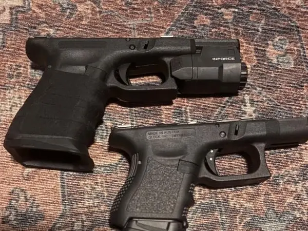Glock 19 & 26 G3 frames.