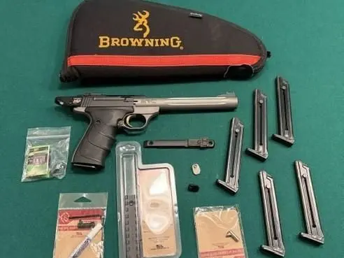 Browning Buckmark Lite Gray URX 7.25" Barrel