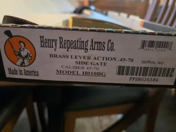 Henry 45/70