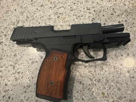 Sig P365 9mm with Sharps XL Grip Module & Holster
