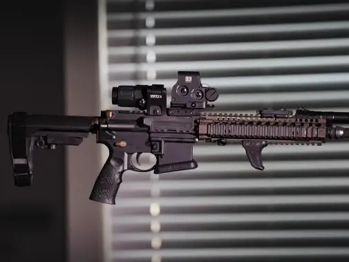 Kitted out DDM4 Mk18 pistol