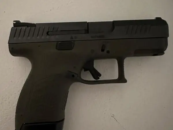 Cz p10s with hyve mag extension