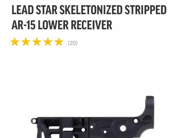 Looking for Lead Star Skeletonized ar15 lower
