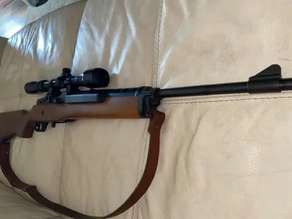 Ruger mini 14 with Scope