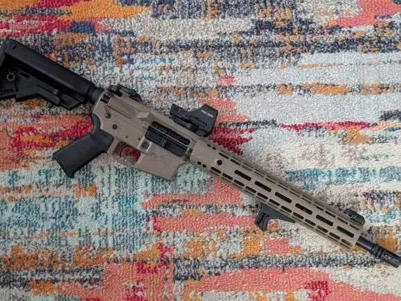 Aero AR m4e1 14.5" PW flash hider to 16"