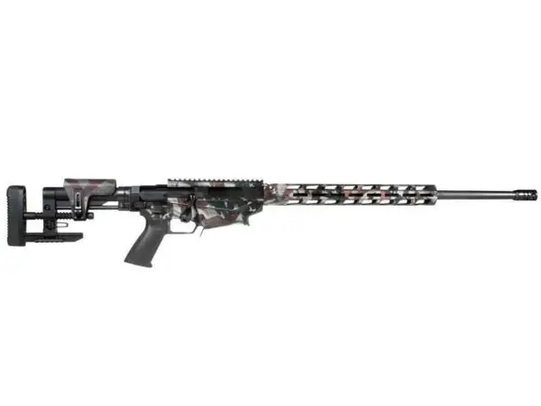 RUGER PRECISION RIFLE 6.5 CREEDMOOR PAINTED BATTLE WORN AMERICAN FLAG