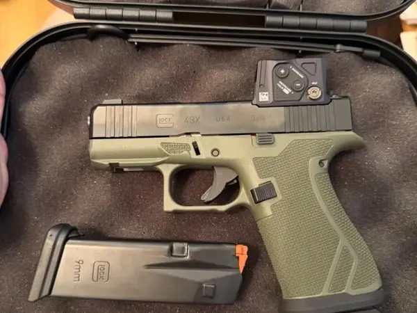 Glock 43x COA + Grit Grips