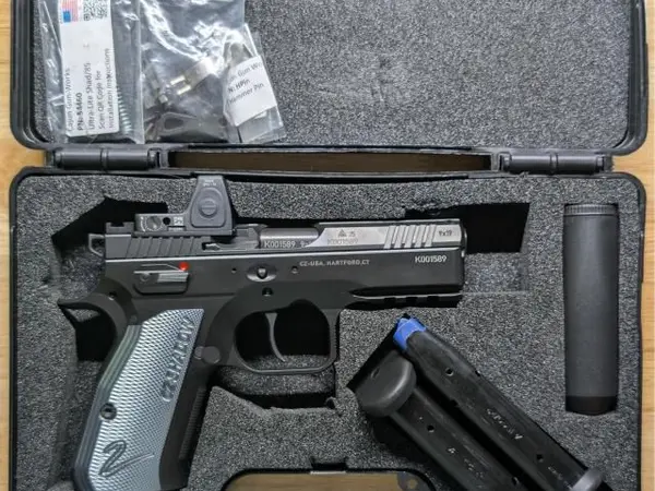 CZ Shadow 2 + Cajun Pro Kit + Trijicon RMR
