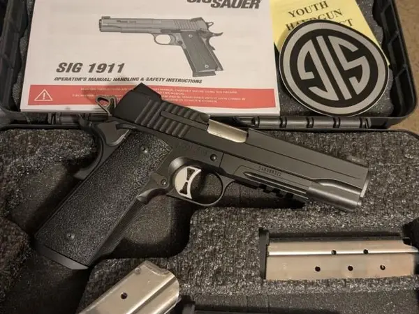 Sig Sauer 1911 full size in 357 Sig in immaculate condition
