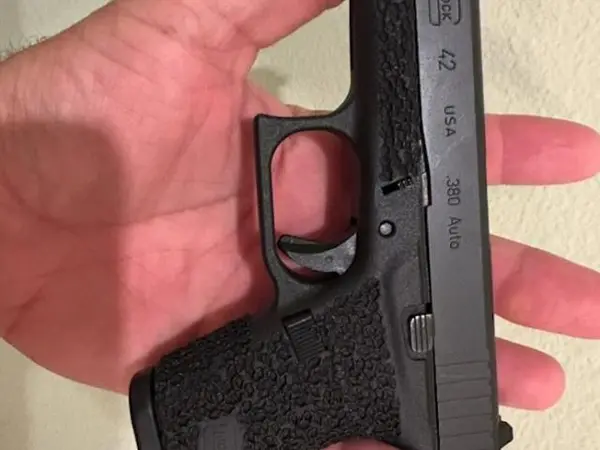 Glock 42 in 380 CA legal