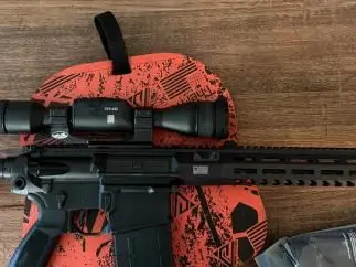Sig Sauer AR-10 With ATN Thor 5 Thermal