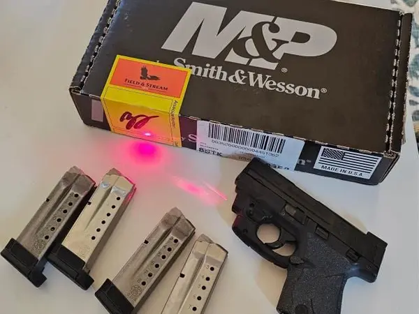 Smith & Wesson M&P9 Shield Performance Center 9mm with extras