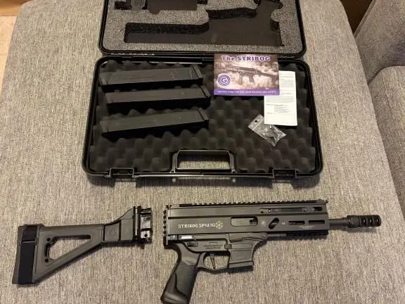 Stribog SP9A3 pistol