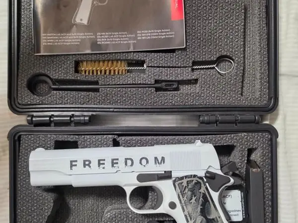 Tisas Forged 1911 .45 ACP – Charlie Kirk Tribute / Freedom CustomCharlie Kirk tribute