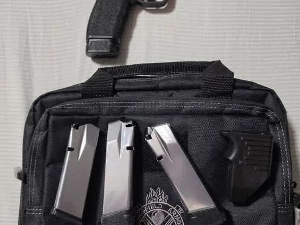 Springfield Armory Hellcat Pro OSP 9mm – Viridian RFX11 Green Dot – 3 Magazines + Range Bag