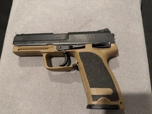 HK USP .45 FDE
