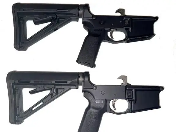 2 Anderson Complete AR15 Lowers Consecutive Serial Numbers