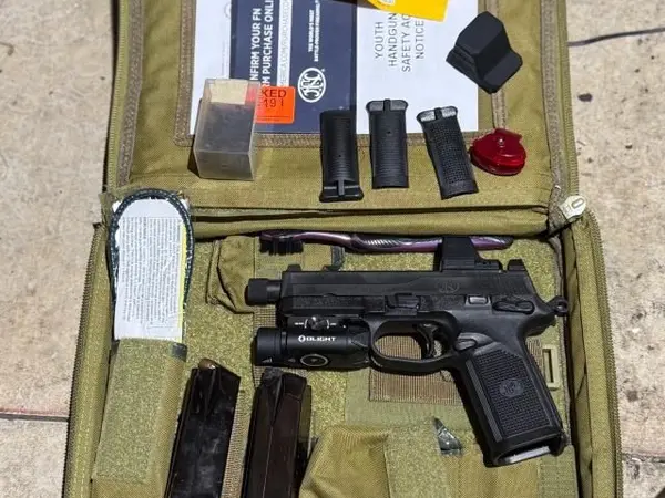 FNH FNX 45 TACTICAL WITH RMR AND LIGHT