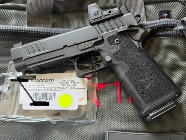 Staccato P DUO DLC barrel + threaded black dlc barr