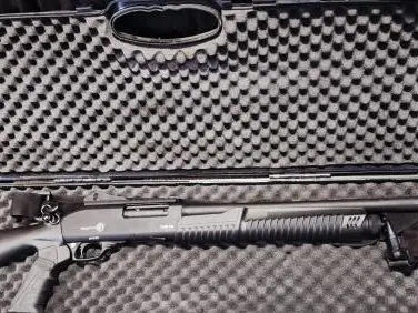NEW Garaysar FEAR-120, Tactical 12-Gauge Pump-Action Shotgun w/ Hard Case