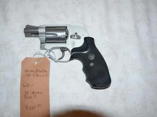 Smith & Wesson .38+p revolver